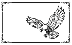 Eagle Metal Card Design 1