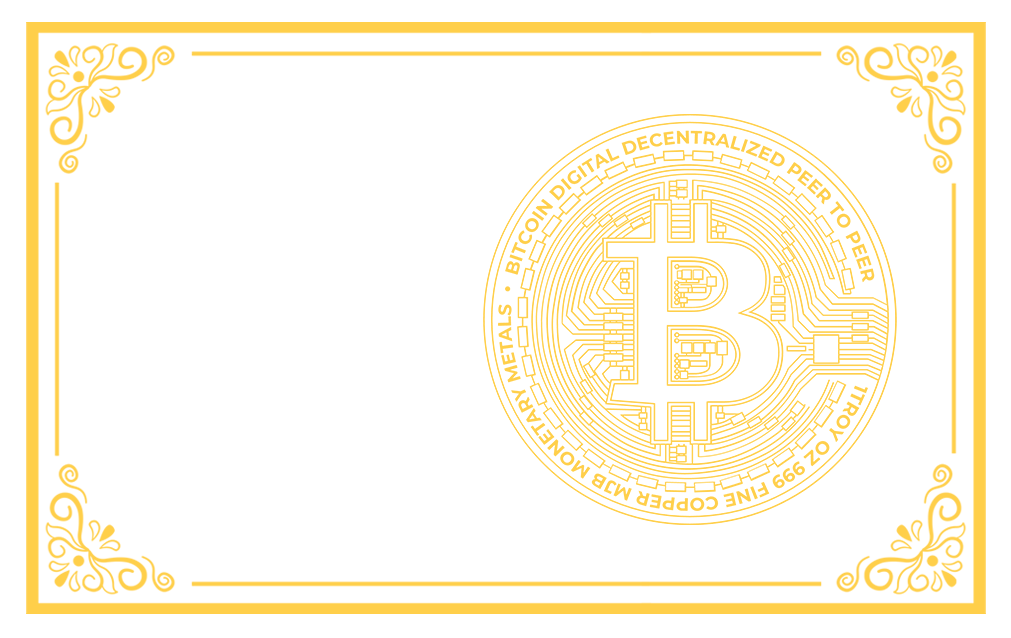 bitcoin metal card
