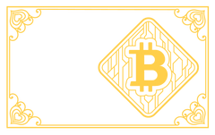 bitcoin metal plate